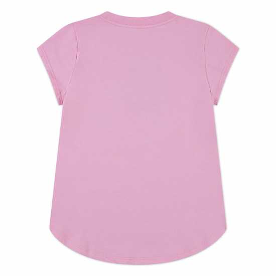 Nike Short Sleeve T-Shirt Infant Girls Розово Nike Short Sleeve T-Shirt Infant Girls Розово