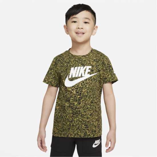Nike Infants All Over Print T-Shirt  Бебешки дрехи