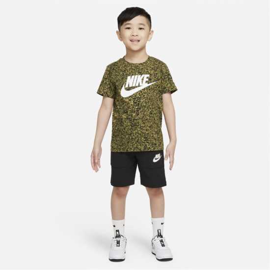 Nike Infants All Over Print T-Shirt  Бебешки дрехи