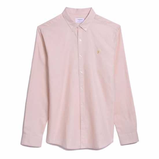 Тениска Farah Brewer Slim-Fit Shirt  