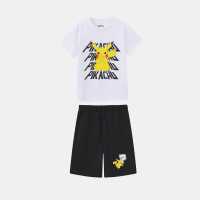Character Shorts + Tee Set Boys Pokemon 