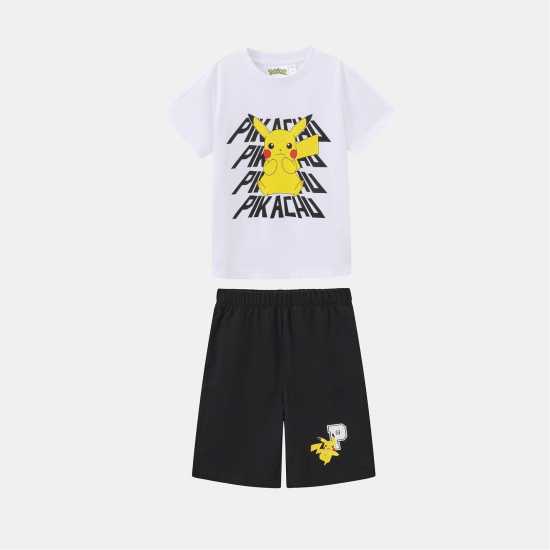 Character Shorts + Tee Set Boys Pokemon 