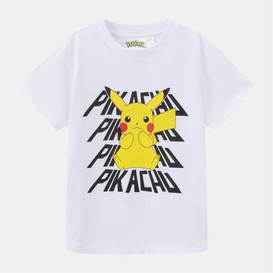 Character Shorts + Tee Set Boys Pokemon 