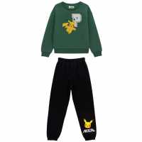 Character Crew Sweatshirt + Pants Set Juniors Pokemon Character Crew Sweatshirt + Pants Set Juniors Pokemon