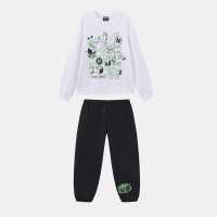 Character Crew Sweatshirt + Pants Set Juniors Minecraft Character Crew Sweatshirt + Pants Set Juniors Minecraft