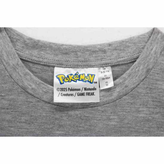 Character Long Sleeve T-Shirt Boys Pokemon 