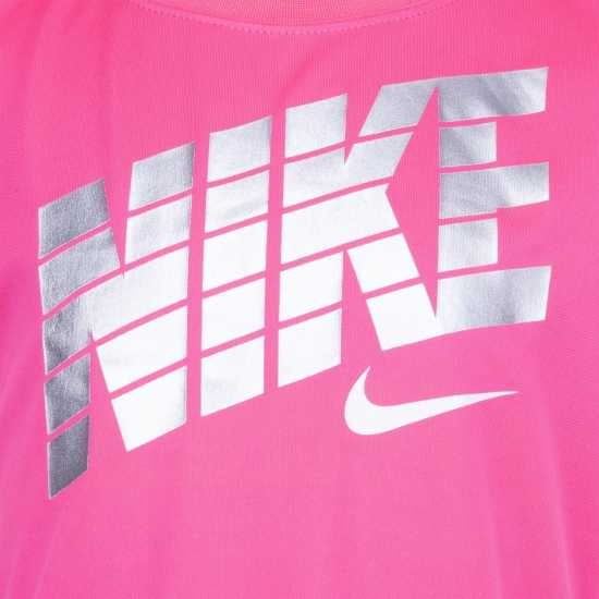 Nike Детска Тениска Short Sleeve T Shirt Infant Girls  Детски тениски и фланелки