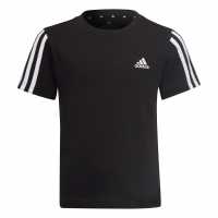 Adidas Тениска 3S Essentials T Shirt Infants Black/White Детски тениски и фланелки