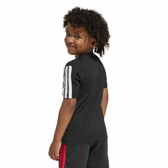 Adidas Тениска 3S Essentials T Shirt Infants Черно/Бяло 