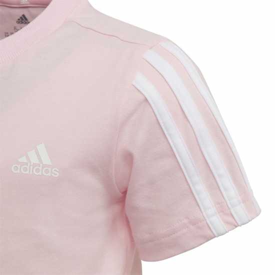 Adidas Тениска 3S Essentials T Shirt Infants Clear Pink Детски тениски и фланелки