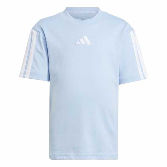 Adidas Тениска 3S Essentials T Shirt Infants Свети синьо Adidas Тениска 3S Essentials T Shirt Infants Свети синьо