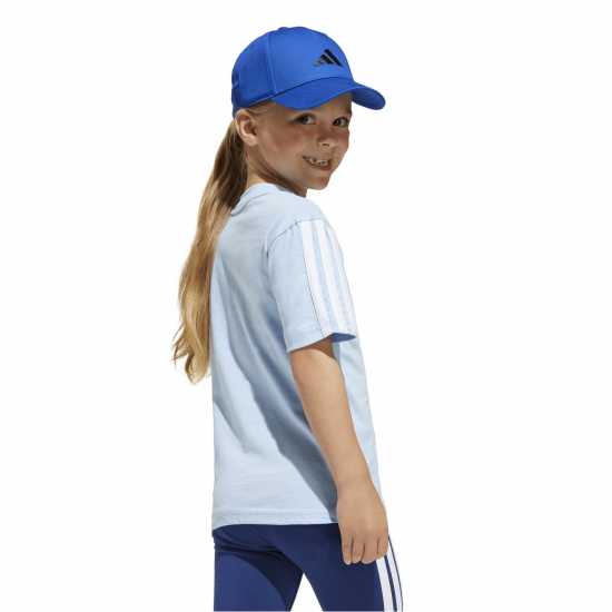 Adidas Тениска 3S Essentials T Shirt Infants Свети синьо Adidas Тениска 3S Essentials T Shirt Infants Свети синьо
