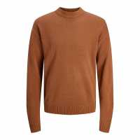 Блуза С Обло Деколте Jack And Jones Relax Crew Neck Jumper Моха Бисква Мъжки пуловери и жилетки