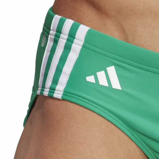 Adidas 3 Stripe Swim Briefs Mens  - Мъжки къси панталони