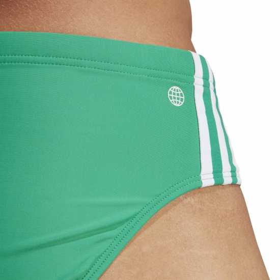 Adidas 3 Stripe Swim Briefs Mens  - Мъжки къси панталони