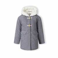 Ватирано Яке Girls Padded Jacket With Wool Blend Navy  