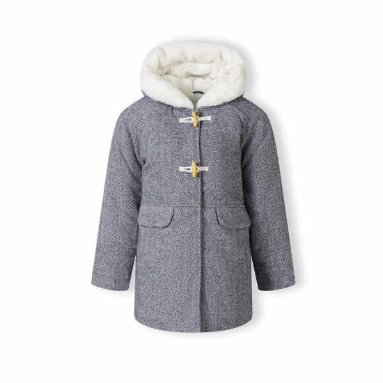 Ватирано Яке Girls Padded Jacket With Wool Blend Navy  