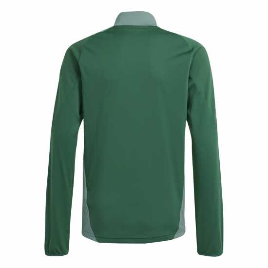 Adidas Unisex Kids' 1/4 Zip Fleece Dark Green 