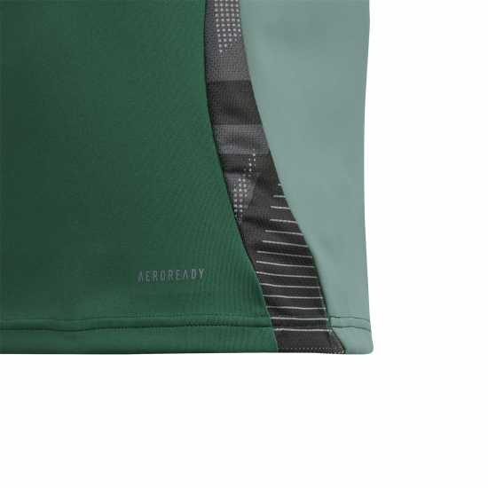 Adidas Unisex Kids' 1/4 Zip Fleece Dark Green 