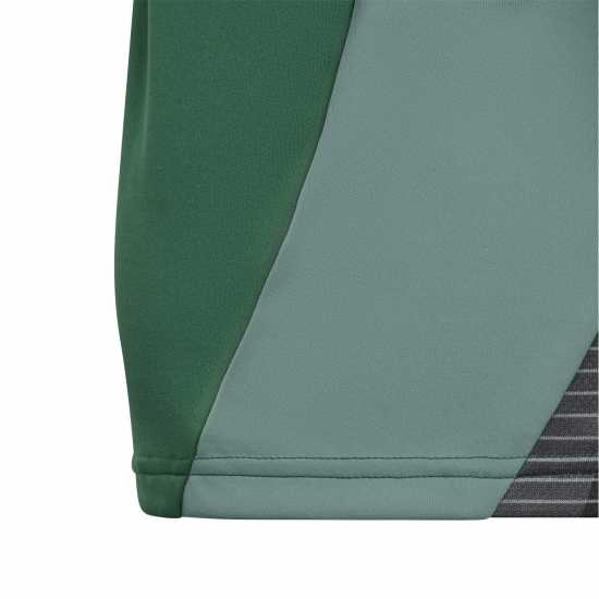 Adidas Unisex Kids' 1/4 Zip Fleece Dark Green 