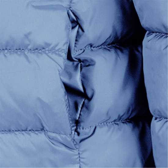 Ватирано Яке Girls Quilted Jacket With Detachable Hood Blue  