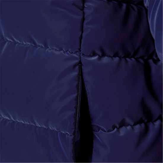 Ватирано Яке Girls Padded Jacket Velvet Feel Navy  