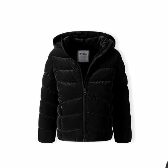 Ватирано Яке Girls Padded Jacket Velvet Feel Black  