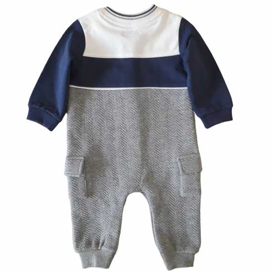 Firetrap Boy Cut & Sew Quilted Dungaree With Zipper & Pockets  Детски дънки