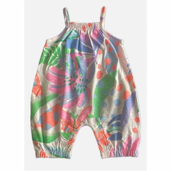 Hello World Sleeveless Romper  Детски дънки