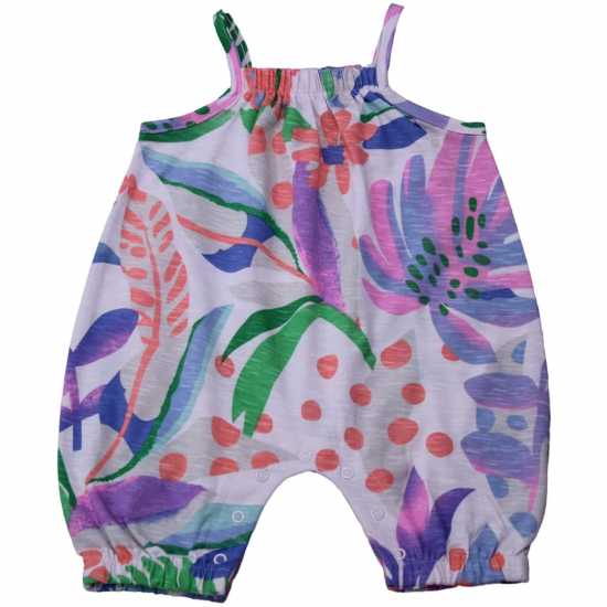 Hello World Sleeveless Romper  Детски дънки