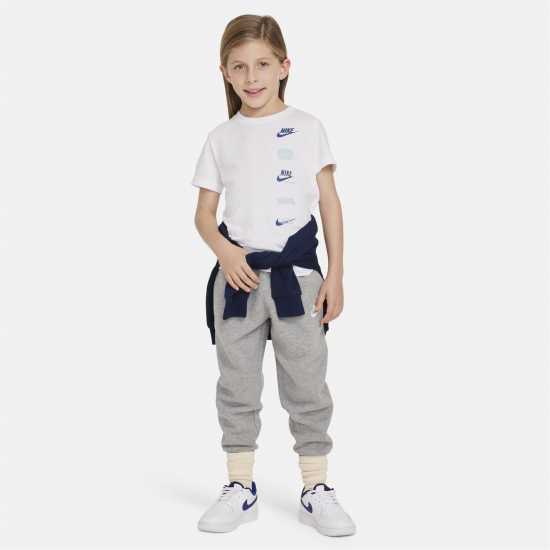 Nike Club+ Badge Tee Infants White Детски тениски и фланелки