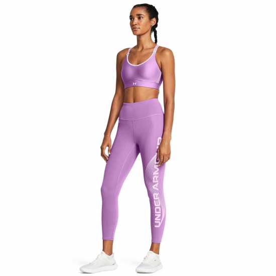 Under Armour Motion Branded Ankle Leggings Women's Пров Лилаво/Лилаво Дамско трико и клинове