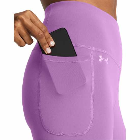 Under Armour Motion Branded Ankle Leggings Women's Пров Лилаво/Лилаво Дамско трико и клинове