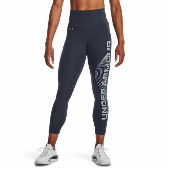 Under Armour Motion Branded Ankle Leggings Women's Сиво Дамско трико и клинове
