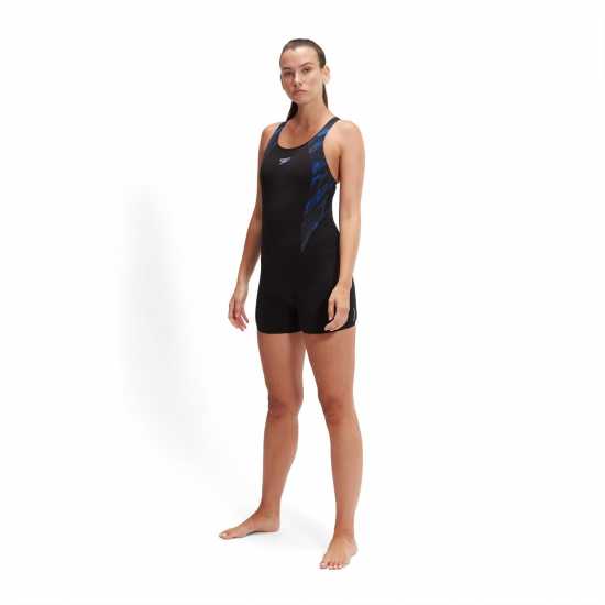 Speedo Womens Hyperboom Splice Legsuit  Дамски бански