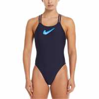 Nike Swim Hydrastrong 3D Swoosh Swimsuit.  Дамски бански