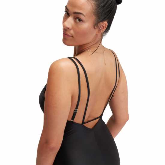 Speedo Womens Shaping Strappy 1 Piece  Дамски бански