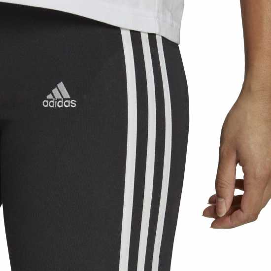 Дамско трико и клинове Adidas Essentials 3-Stripes Colourblock Cotton Leggings Womens Adidas Essentials 3-Stripes Colourblock Cotton Leggings Womens Дамско трико и клинове