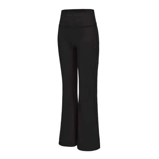 Slazenger Дамски Клин Flare Legging Ladies Черно Дамски клинове за фитнес