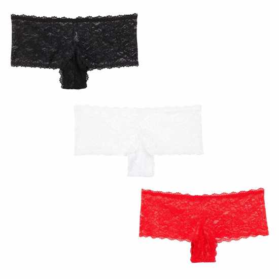 Дамско бельо Be You Pack Lace Shortie Briefs Be You Pack Lace Shortie Briefs Дамско бельо