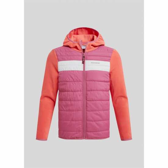 Craghoppers Хибридно Яке Unisex Kids Arklow Hybrid Jacket Deep Coral 