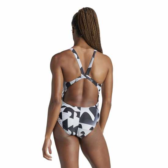 Adidas 3-Stripes Graphic Swimsuit  Дамски бански