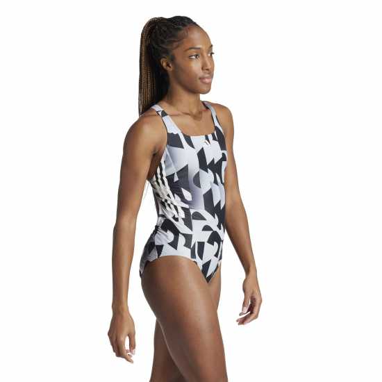 Adidas 3-Stripes Graphic Swimsuit  Дамски бански