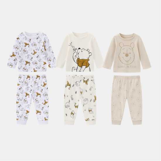Дамски стоки с герои Character 3 Pack Pyjamas Set Baby Character 3 Pack Pyjamas Set Baby
