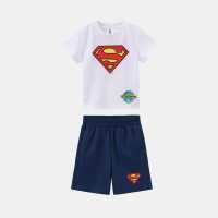 Character Short T Set Infant Superman Дамски стоки с герои