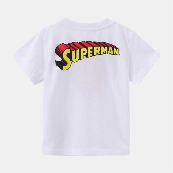 Дамски стоки с герои Character Short T Set Infant Superman Character Short T Set Infant Superman Дамски стоки с герои