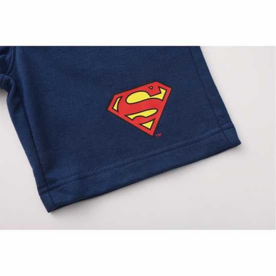Дамски стоки с герои Character Short T Set Infant Superman Character Short T Set Infant Superman Дамски стоки с герои