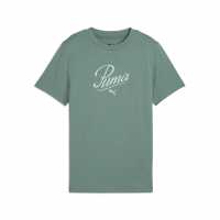 Puma Essential Script T-Shirt Puma Essential Script T-Shirt