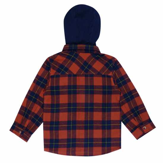 Firetrap Check Hoodie And Shirt Infants  