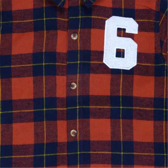 Firetrap Check Hoodie And Shirt Infants  